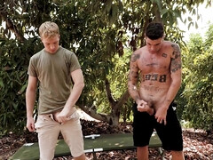 アナル, フェラチオ, コンピレーション, チン, 手コキする, シゴき, 筋肉, タトゥー