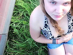 Sperma im mund, Im freien, Zierlich, Ablutschen, Jungendliche (18+)