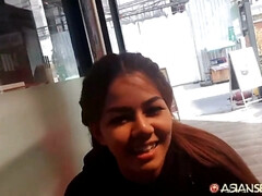 Leie, Asiatisch, Grosser arsch, Blasen, Spermaladung, Hardcore, Thai, Titten