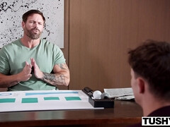 Parker Ambrose - Gorgeous Busty Beauty Kazumi Gets Dped By The Boss & New Hire