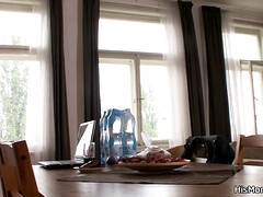 18, 茶髪の, 指いじり, Hd, 熟年, 母, オマンコ, 現実