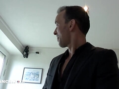 気狂い, カワイイ, ダブル開発, エロティック, フランス人, ハードコア, 裸, ラフ