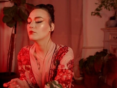 女, フェティッシュ, 日本人, マッサージ, オイル, ハメ撮り, 一人, オッパイの