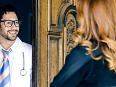 デカ尻, デカチン, フェラチオ, 茶髪の, 医者, バック, ハードコア, 淫乱熟女