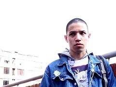 Horny dudes Antu Burghos and Nick Bianco bang on camera