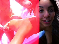 Leie, Grosse titten, Blasen, Braunhaarige, Hd, Orgie, Pov, Tätowierung