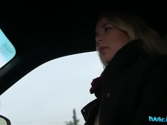 Leie, Blasen, Auto, Hundestellung, Im freien, Pov, Öffentlich, Muschi
