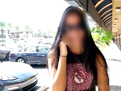 Hot teen 18+ Cheating For Money In Public