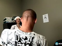 Spermaladung, Handjob, Hd, Natürlich, Natürlichen titten, Krankenschwester, Sperma, Ablutschen