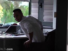 Grosser schwanz, Blasen, Paar, Spermaladung, Hd, Küssen, Arsch lecken, Titten