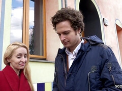 Leie, In den arsch, Arsch, Grosse titten, Blondine, Deutsch, Realität, Titten