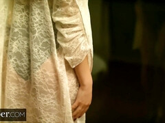 Tetas grandes, Mamada, Morena, Juegos, Marido, Lamidas, Coño, Montar