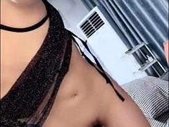 Amateur, Asiático, Belleza, Solo