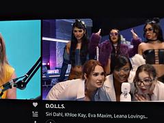 Blasen, Besamung, Spermaladung, Doppelpenetration, Aufs gesicht abspritzen, Interrassisch, Transfrau, Flotter dreier