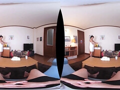 Stunning asian teen beauty memorable VR video