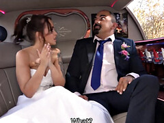 アナル, デカパイ, 結婚, 茶髪の, 車, チェコ, ストッキング, 結婚式