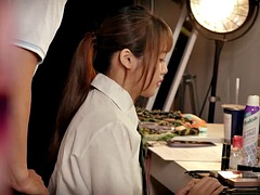 Asiatique, Beauté, Sucer une bite, Chinoise, Mignonne, Hard, Adolescente, Nénés