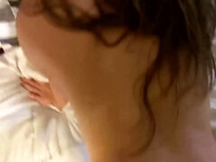 Amateur, Sucer une bite, Éjaculation interne, Queue, Interracial, Homme homme femme, Adolescente, Plan cul à trois