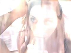 Lieveling, Grote lul, Zwart, Blond, Pijpbeurt, Sperma shot, Zwart, Interraciaal