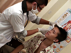 Amateur, Anal, Asiatique, Lécher le cul, Homosexuelle, Gants, Maigrichonne, Uniforme