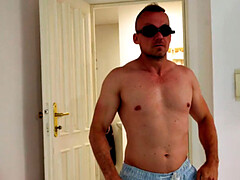 アナル, デカ尻, デカパイ, ビキニ, バック, マッサージ, 淫乱熟女, タトゥー