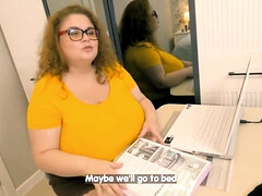 Enthousiasteling, Mooie dikke vrouwen, Grote mammen, Rondborstig, Dik, 1 man 2 vrouwen, Hardcore, Natuurlijke tieten