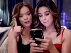 69, Sucer une bite, Queue, En levrette, 2 femmes 1 homme, Hd, Léchez, Adolescente