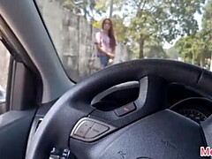 Hardcore Encounter: Man Exposes Himself to Attractive Woman at Bus Stop!