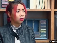 美女, ぽっちゃり, フェラチオ, 娘, ハードコア, 母, オフィス, オマンコ