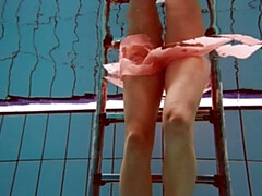 デカパイ, 女, フェティッシュ, Hd, プール, 公共, 締まりの良い, 水中