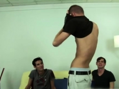 Straight men at nude beach gay Mikey and Jayden swapped