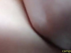 素人, フェラチオ, 茶髪の, 巨乳な, ディルド, 一人, フェラする, おもちゃ