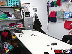 Grosse bite, Blonde, Sucer une bite, Hard, Bureau, Réalité, Criant, Adolescente