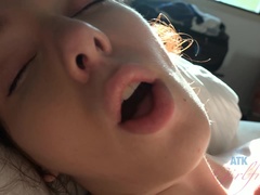 Enthousiasteling, Sperma in mond, Brillen, Handbeurt, Doordringend, Gezichtspunt, Kut duiken, Douche