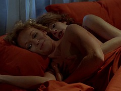 Gros seins, Blonde, Brunette brune, Tir de sperme, Fétiche, Léchez, Suçant, Nénés