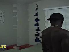 Grosse bite, Noire, Dortoir, Noir ébène, Homosexuelle, Mère que j'aimerais baiser, Tatouage, Plan cul à trois