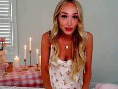 Blonde Asmr Slut Blowjob Makes Me Cum!