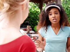 Rubia, Lesbiana, Desnudo, Coño, Afeitado