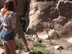 舐める尻, デカチン, デカパイ, 大学生, チン, 小柄, 生徒, オッパイの