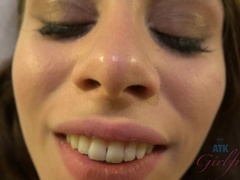 Leie, Blasen, Besamung, Freundin, Nylon, Zierlich, Pov, Rasiert