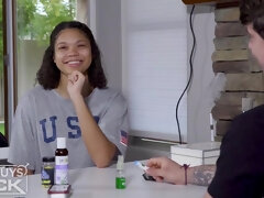 Enthousiasteling, Kont, Kut duiken, Tiener, Tieten likken