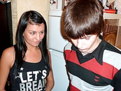 フェラチオ, 茶髪の, 浮気する, バック, パンティ, ロシア人, 剃毛, ティーン