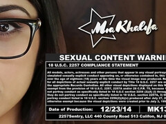 Mia K milks two cocks - big tits arabian girl