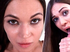 Amateur, Grosse bite, Sucer une bite, En levrette, Lingerie, Seins naturels, Pov, Adolescente