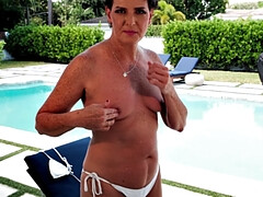 A day at the pool with Beth