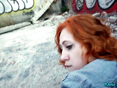 Cul, Hard, De plein air, Polonais, Pov, Chatte, Rousse roux