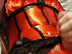 イギリス人, イく瞬間, 下着, オナニー, 熟年, パンティ, 穴開きパンティ, 一人