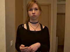 Sucer une bite, Couple, Hard, Réalité, Rasée, Suçant, Adolescente, Nénés