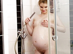 18 ans, Gros cul, Masturbation, Enceinte, Solo, Dénudage, Adolescente, Nénés