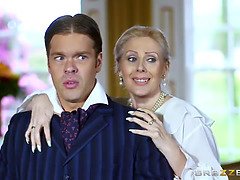 Adorable, Blonde, En levrette, Hd, Talons, Réalité, Rasée, Jarretelles